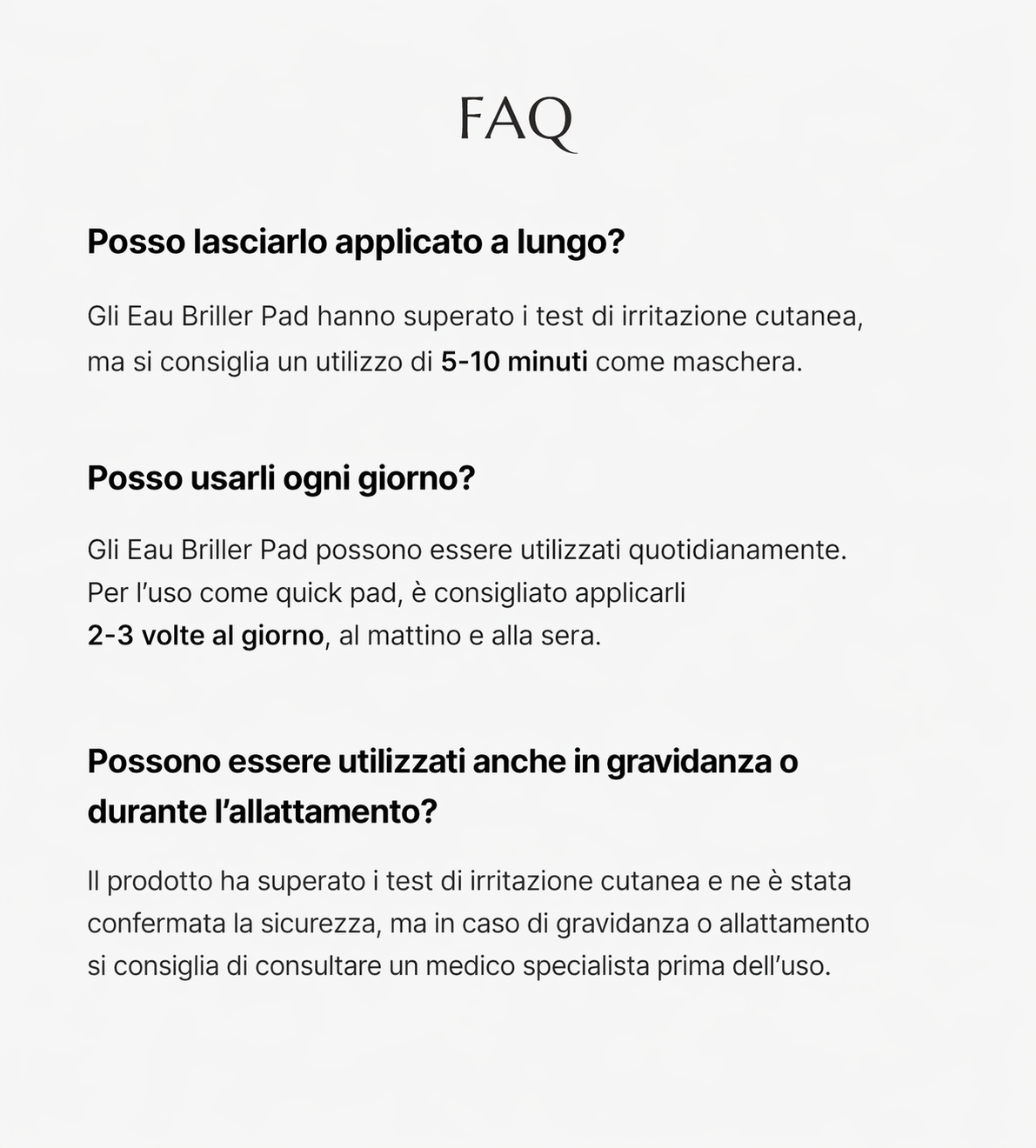 equlib EAU BRILLER PAD (60 EA) – immagine 12 Onsemiro