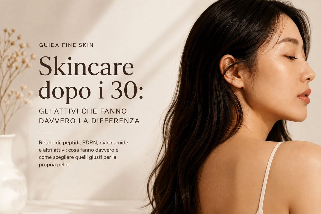 Skincare dopo i 30: gli attivi che fanno davvero la differenza