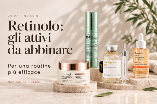 Retinolo: gli attivi da abbinare