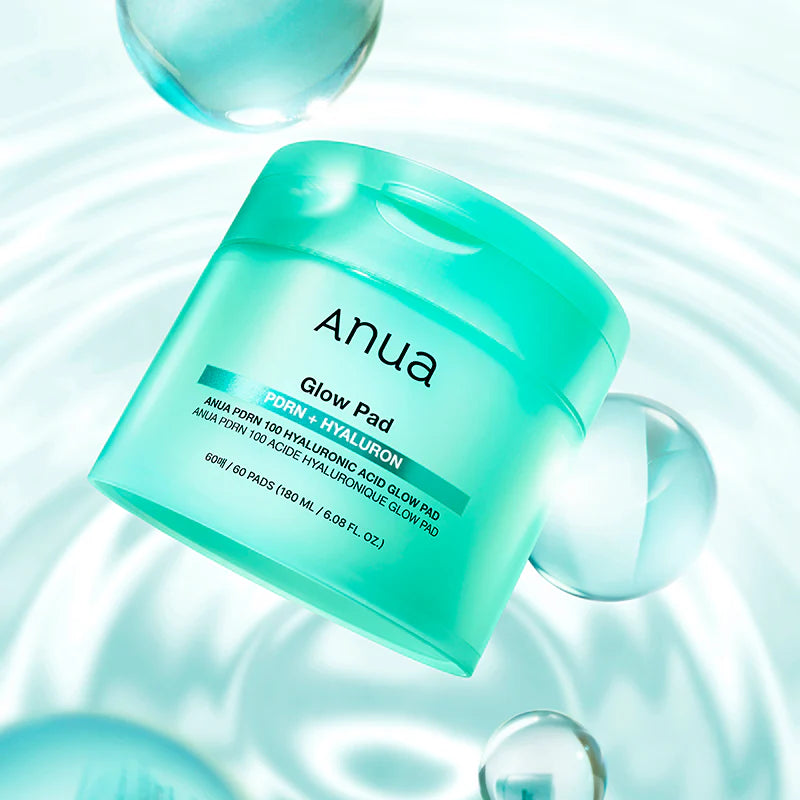 Anua PDRN 100 Hyaluronic Acid Glow Pad 60pcs