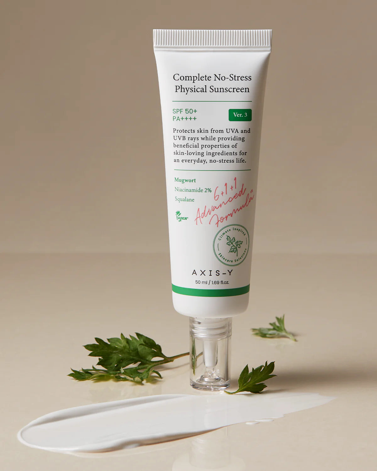 AXIS-Y Complete No-Stress Physical Sunscreen V. 3 SPF50+ 50 ml