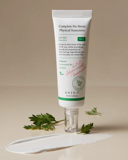 AXIS-Y Complete No-Stress Physical Sunscreen V. 3 SPF50+ 50 ml