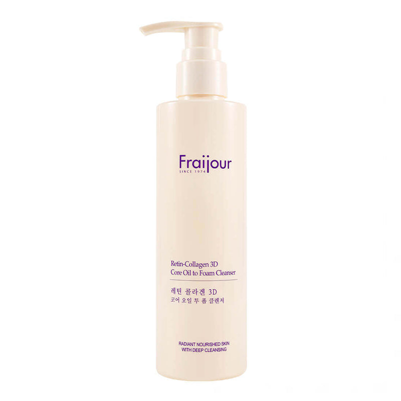 Fraijour Retin-Collagen 3D Core Oil to Foam Cleanser 210 ml