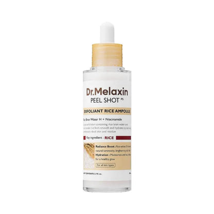Dr.Melaxin Peel Shot Exfoliant White Rice Ampoule 80ml