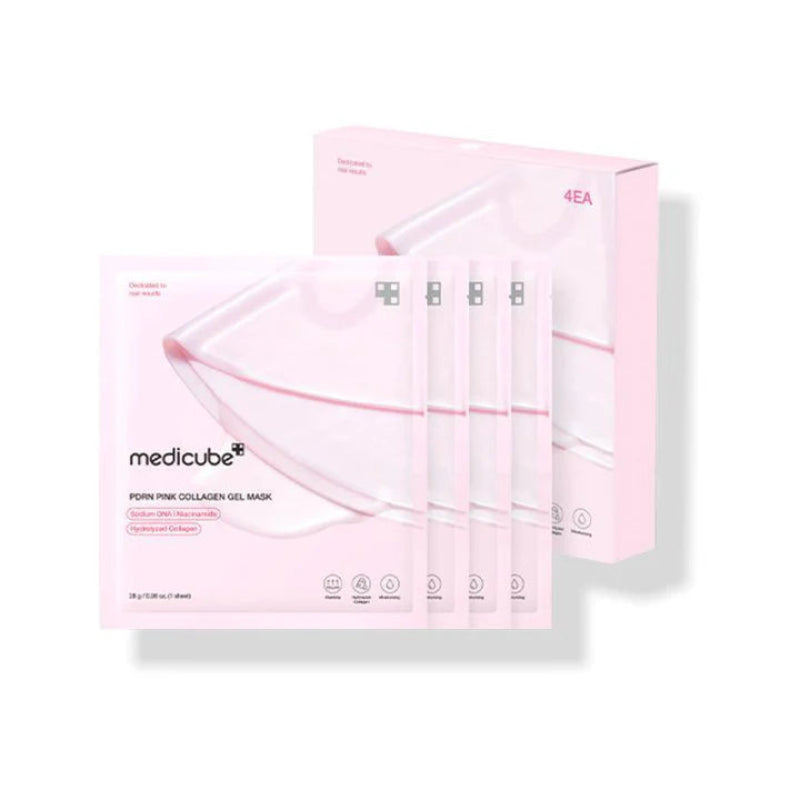 Medicube Pink Collagen Gel Mask 1 Box 28g*4 pz