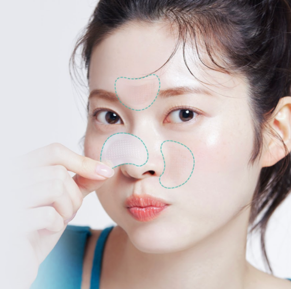 ACROPASS Pore Care: applicazione localizzata su fronte, naso e guance