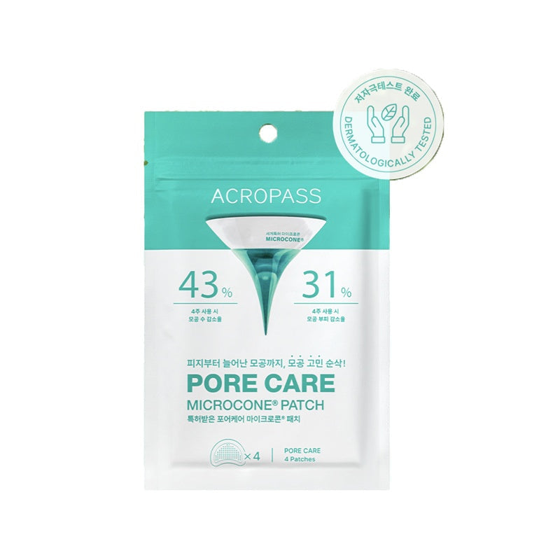 ACROPASS Pore Care: confezione da 4 patch con microconi