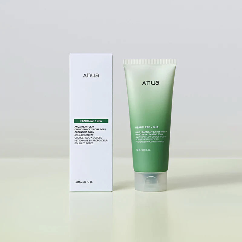 Anua Heartleaf Quercetinol Pore Deep Cleansing Foam 150 ml