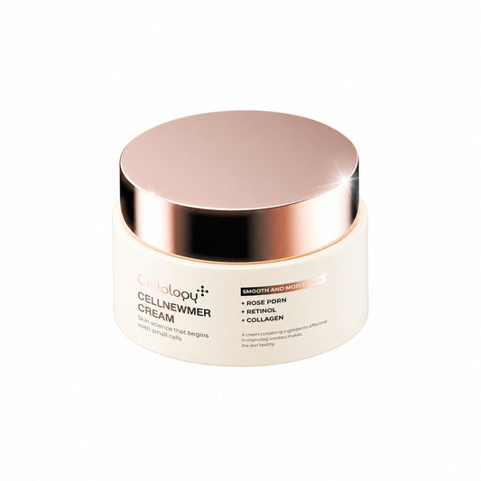 CELLOLOGY CELLNEWMER CREAM – fondo bianco