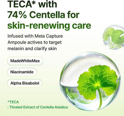 Centellian24 Madeca Mela Capture Ampoule Pad – 60 dischetti / 165 ml - dettaglio e utilizzo