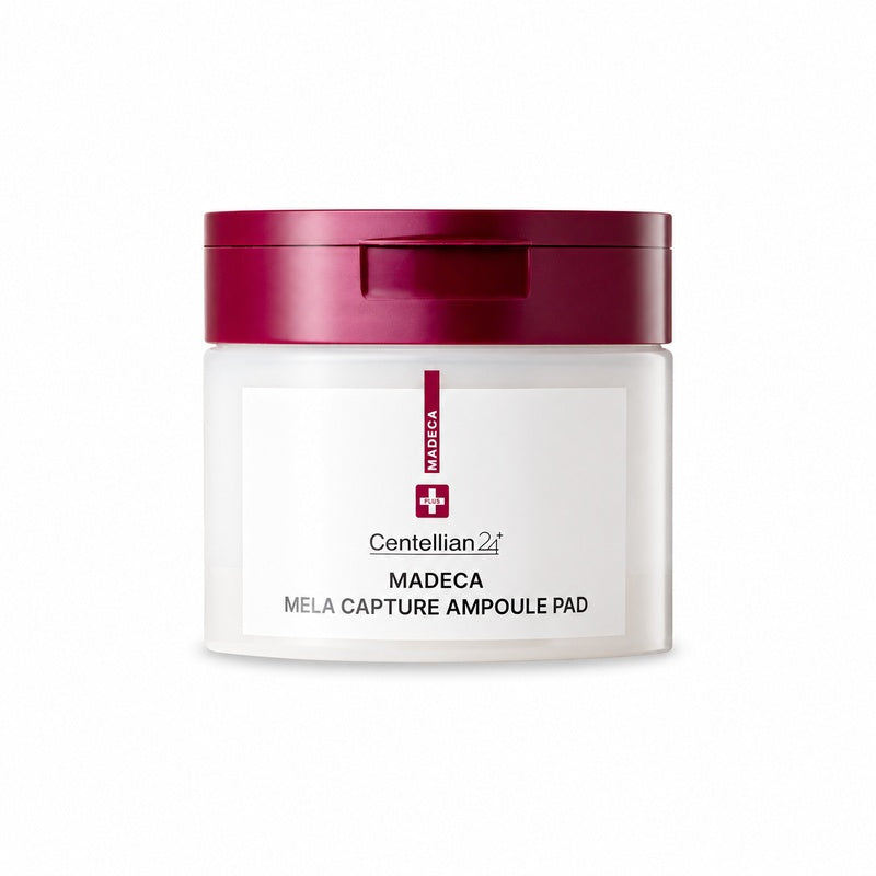 Centellian24 Madeca Mela Capture Ampoule Pad – 60 dischetti / 165 ml - confezione su fondo bianco