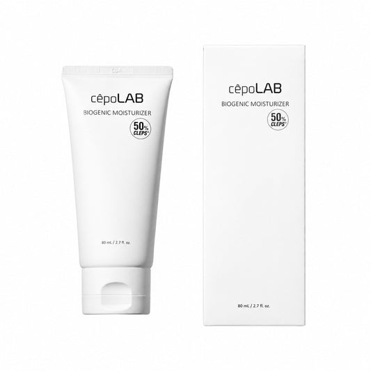 cepoLAB Biogenic Moisturizer – 80 ml – confezione su fondo bianco