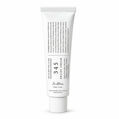 Dr. Althea 345 Relief Cream – Crema Viso Lenitiva 50 ml - confezione su fondo bianco