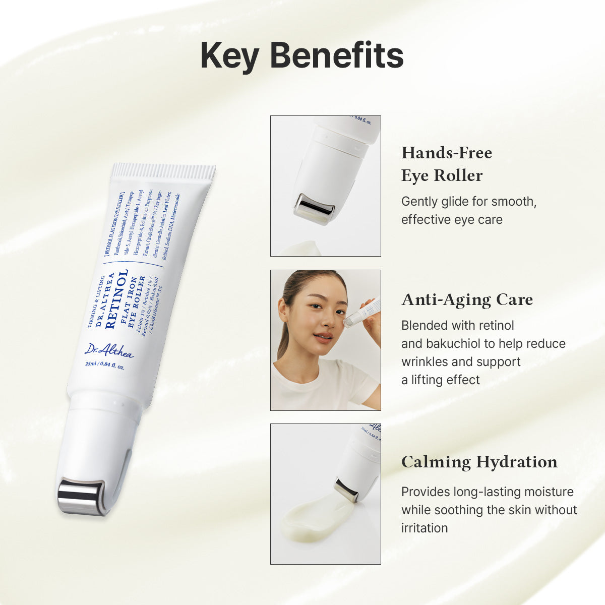 Dr. Althea Retinol Flat Iron Eye Roller - dettagli e utilizzo