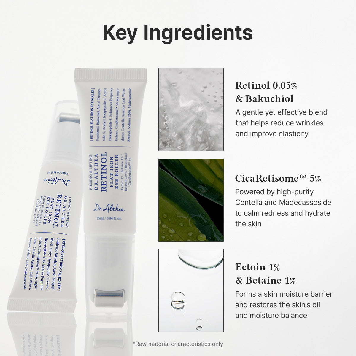 Dr. Althea Retinol Flat Iron Eye Roller - dettagli e utilizzo