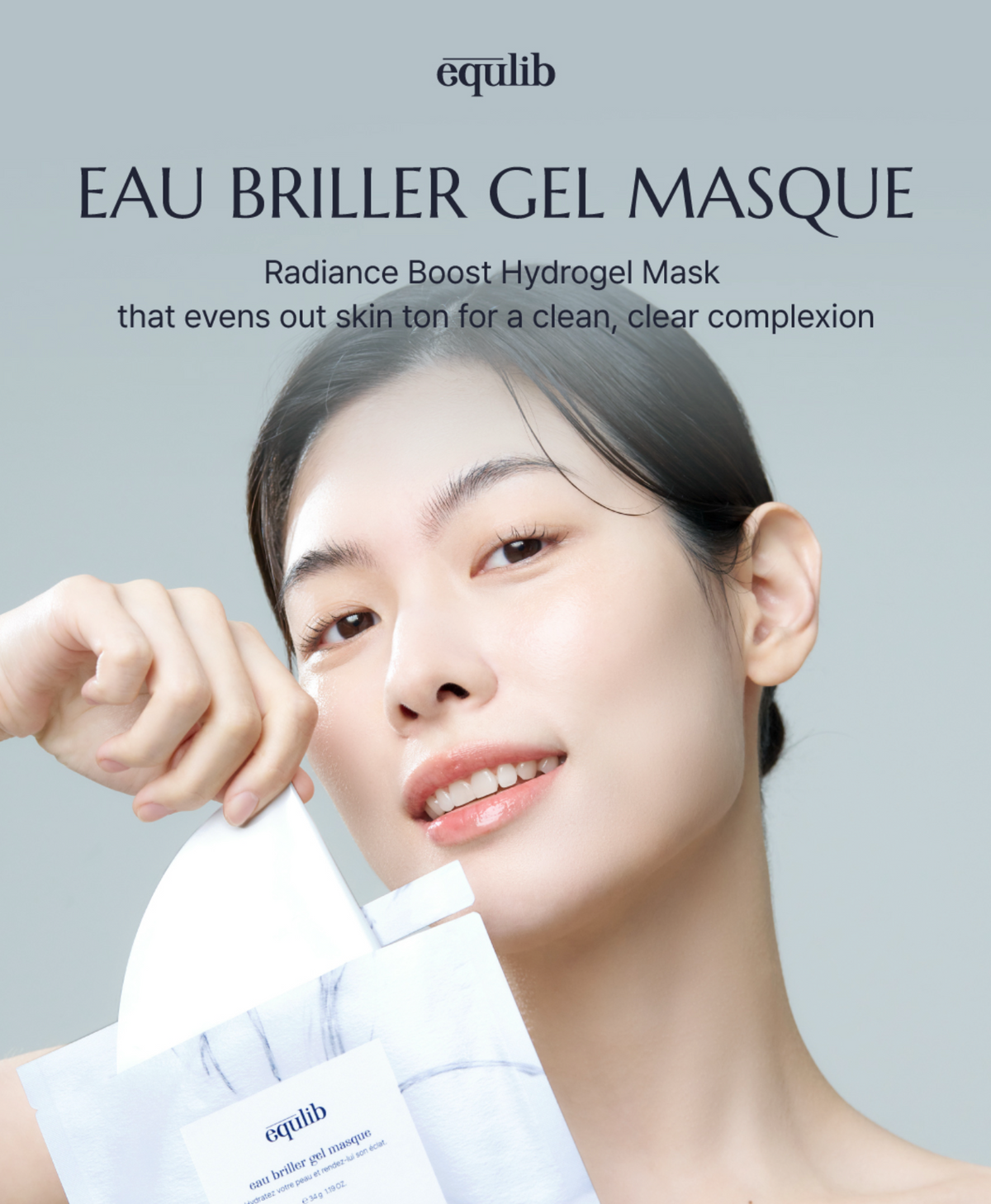 equlib EAU BRILLER GEL MASK (1 EA) – immagine 2 Onsemiro