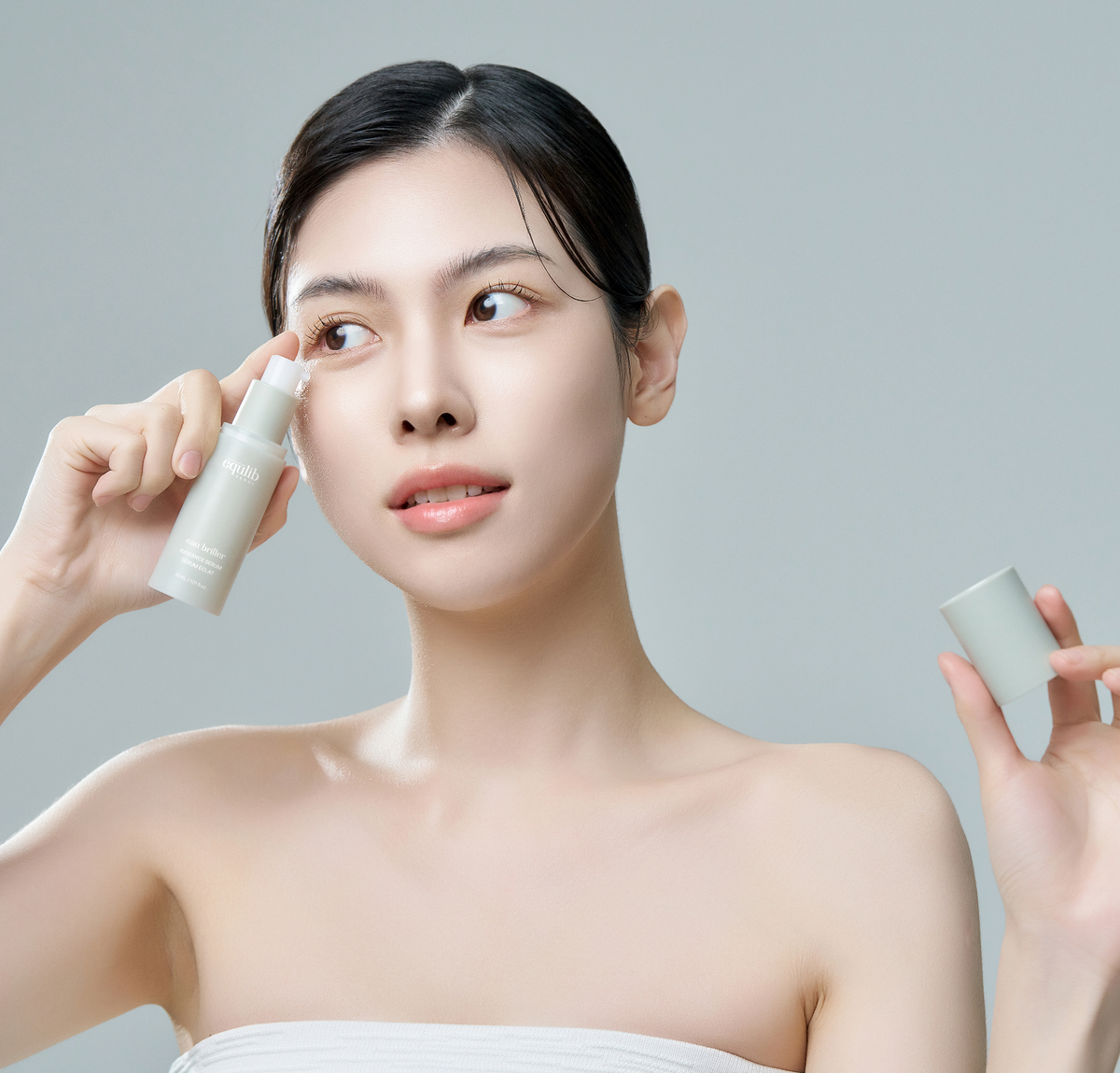 Equlib Eau Briller Serum - applicazione e texture