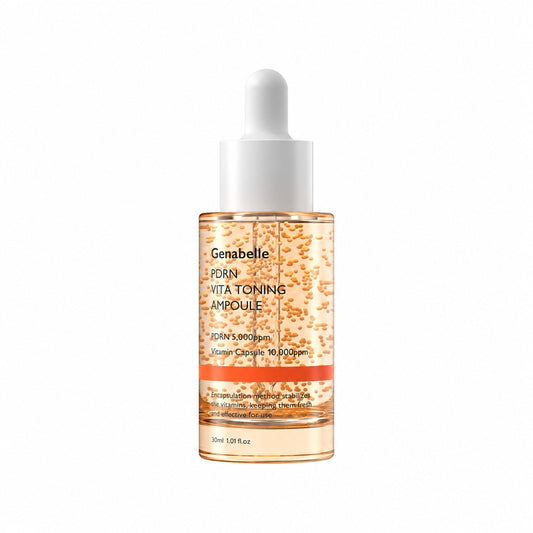 Genabelle PDRN Vita Toning Ampoule – Siero Viso Illuminante 30 ml – confezione