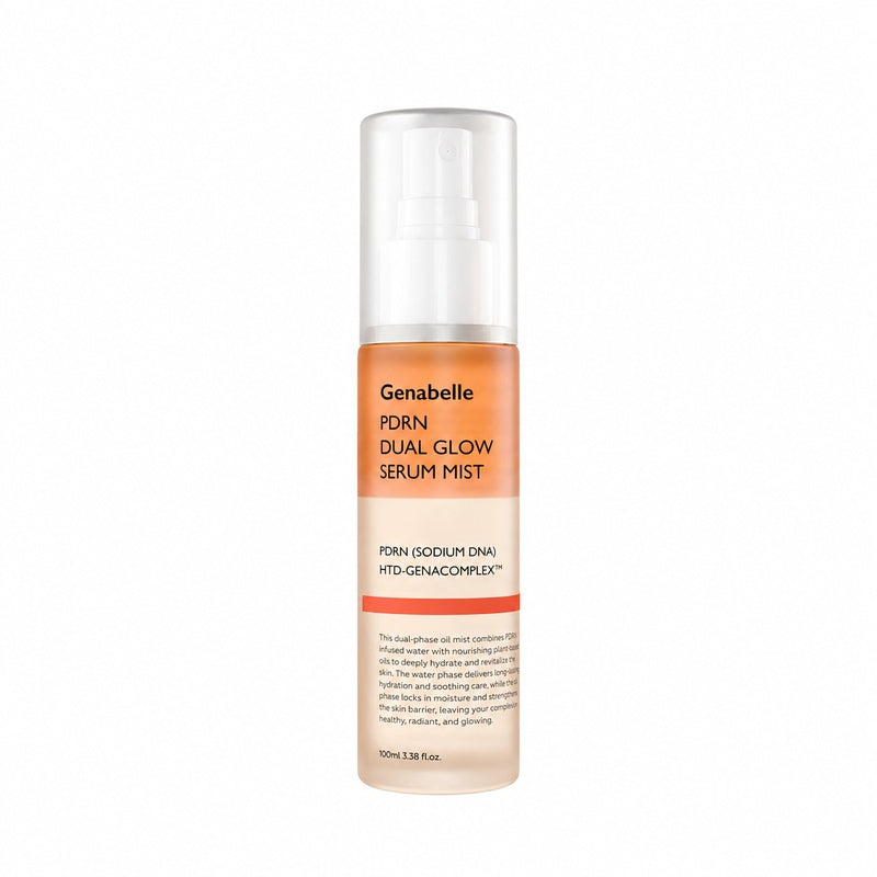 Genabelle PDRN Dual Glow Serum Mist – Siero Spray Bifasico 100 ml – confezione