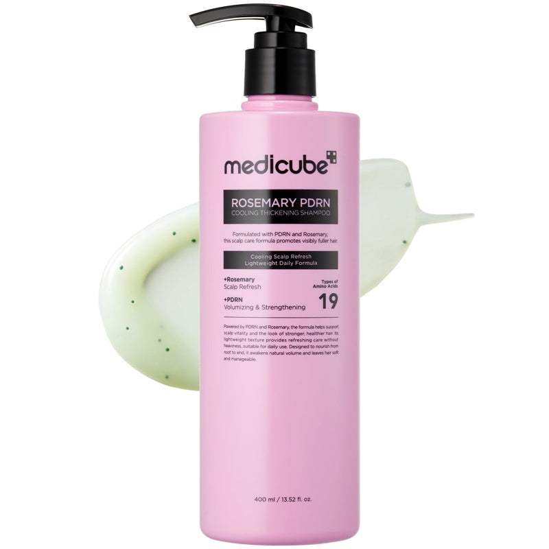 Medicube Rosemary PDRN Cooling Thickening Shampoo – 400 ml