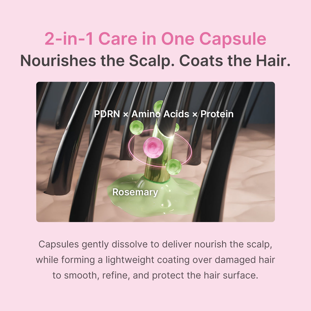 Medicube Rosemary PDRN Hair & Scalp Conditioner – 250 ml – dettaglio 3