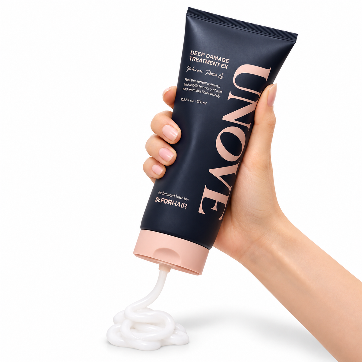 UNOVE Deep Damage Treatment EX Warm Petals – 320 ml – dettaglio 2