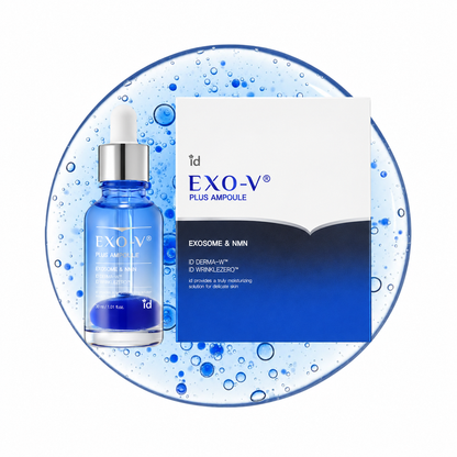 idPLACOSMETICS EXO-V Plus Ampoules – 30 ml – confezione su fondo bianco