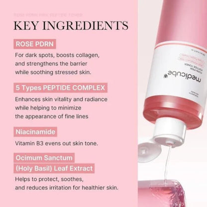 Medicube PDRN Pink Cica Soothing Toner 250ml