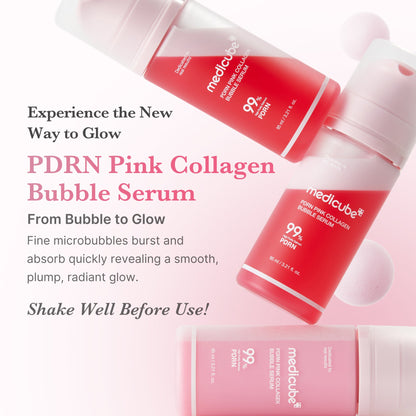 Medicube PDRN Pink Collagen Bubble Serum – 95 ml – dettaglio 1