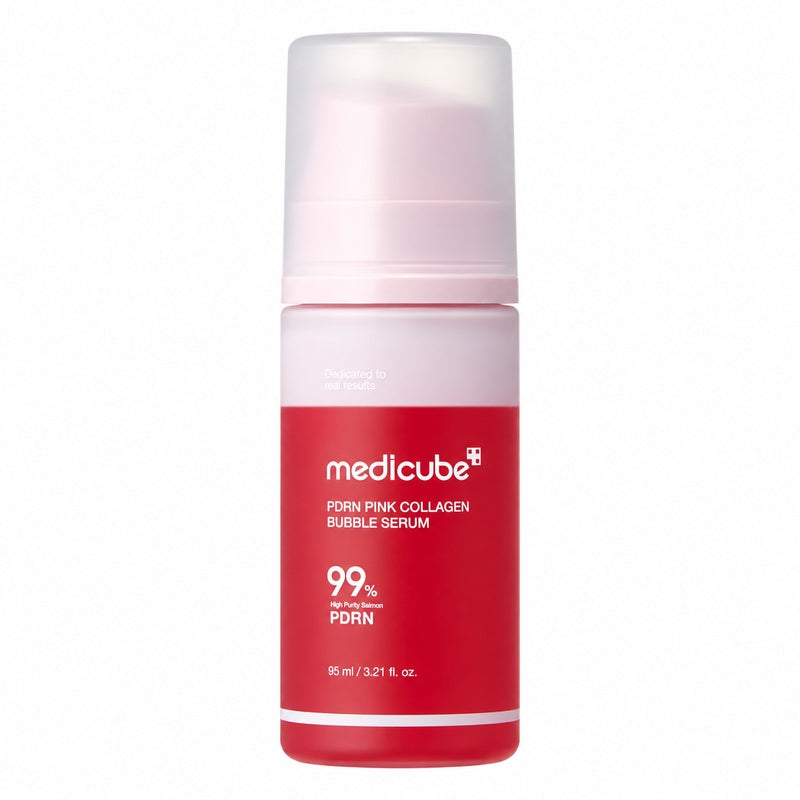 Medicube PDRN Pink Collagen Bubble Serum – 95 ml – confezione