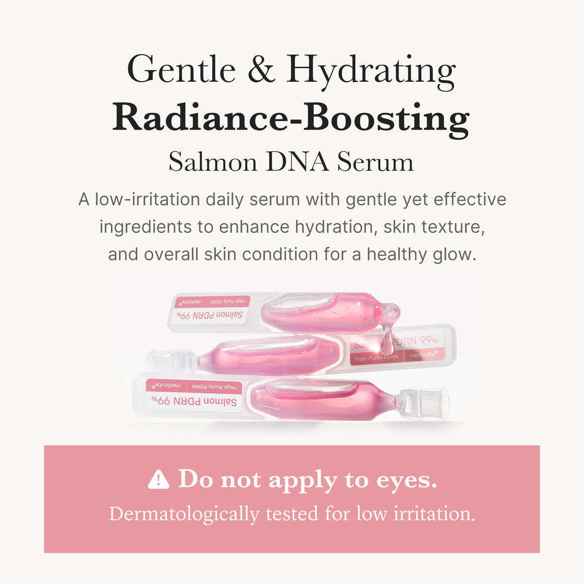 Medicube PDRN Pink One Day Serum Box – 10 × 1,5 ml – dettaglio 4