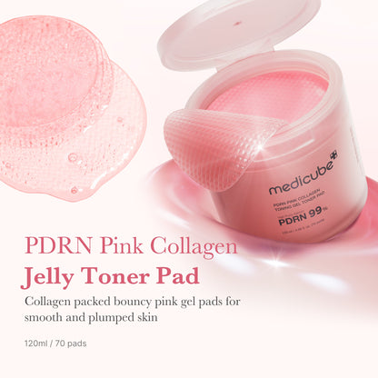 PDRN Pink Collagen Toning Gel Toner Pad – dettagli e utilizzo 1