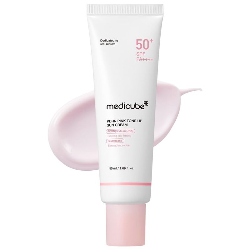 Medicube PDRN Pink Tone Up Sun Cream SPF50+ PA++++ – 50 ml – dettaglio 0