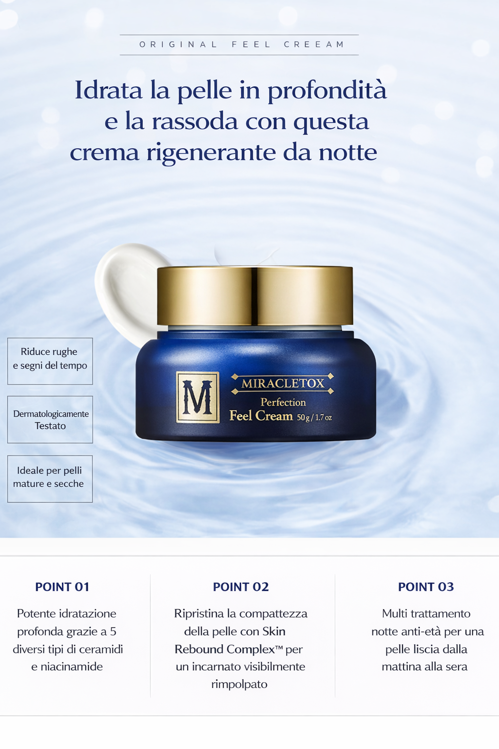 MIRACLETOX Perfection Feel Cream – dettaglio 1