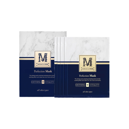 MIRACLETOX Perfection Mask(1EA) – foto della confezione multipla; vendita di 1 sola maschera