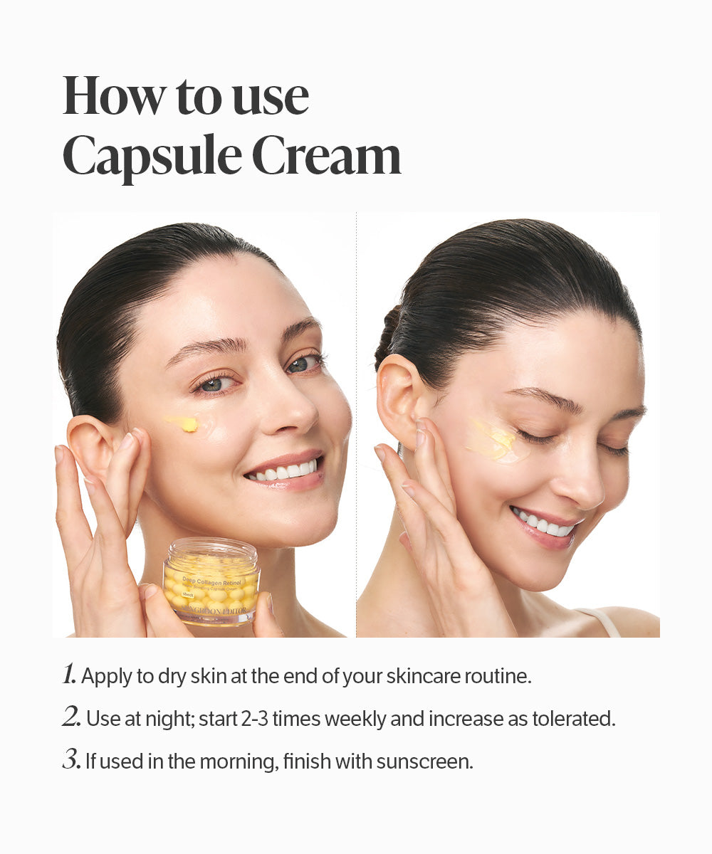 Sungboon Editor Deep Collagen Retinol Power Boosting Capsule Cream – 50 ml