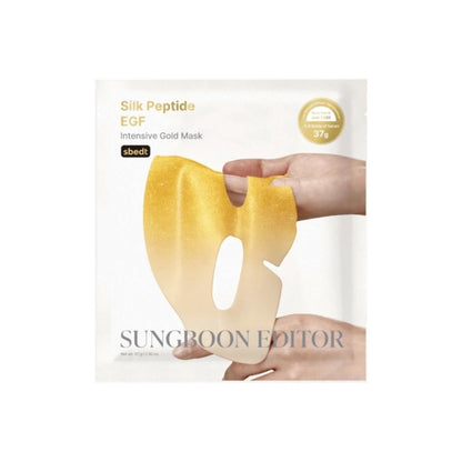 Sungboon Editor Silk Peptide EGF Intensive Gold Mask – 1 maschera da 37 g