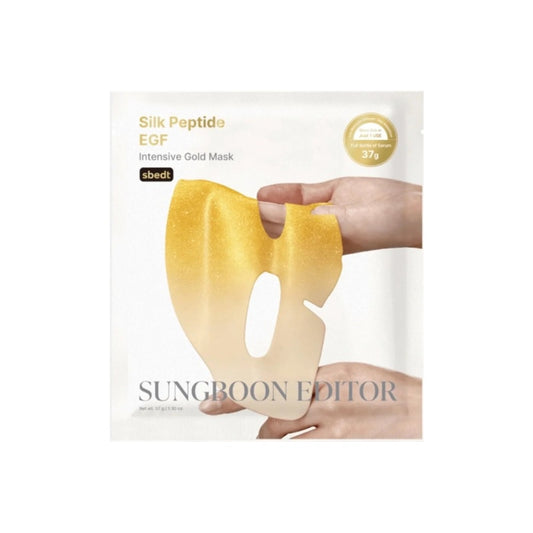 Sungboon Editor Silk Peptide EGF Intensive Gold Mask – 1 maschera da 37 g