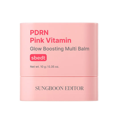 Sungboon Editor PDRN Pink Vitamin Glow Boosting Multi Balm – 10 g