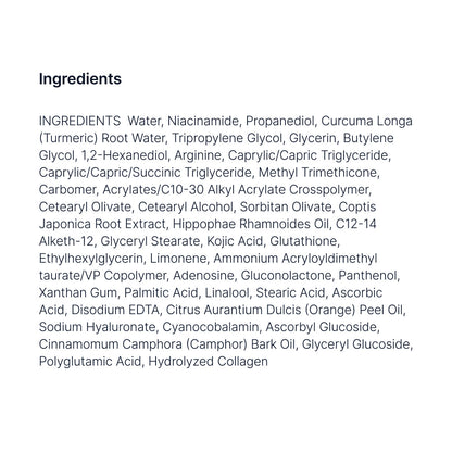 Sungboon Editor Kojic Acid Niacinamide Brightening Capsule Cream – 50 ml – dettaglio 2