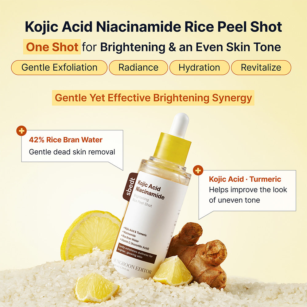 Sungboon Editor Kojic Acid Niacin Brightening Rice Peel Shot – 80 ml – dettaglio 2