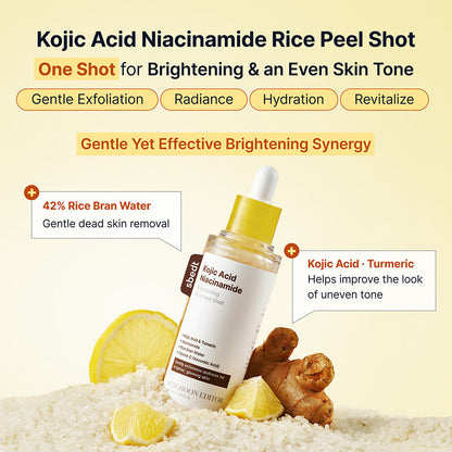 Sungboon Editor Kojic Acid Niacin Brightening Rice Peel Shot – 80 ml – dettaglio 2