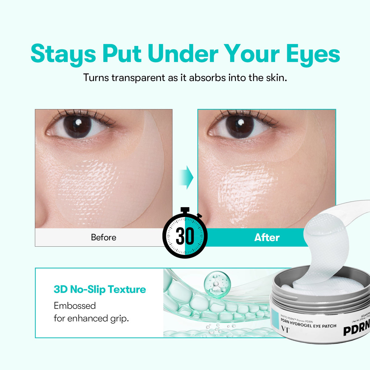 VT PDRN Hydrogel Eye Patch 60 patch – dettaglio 3