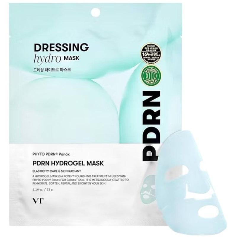 VT Cosmetics PDRN Hydrogel Mask – 33 g · 1 maschera