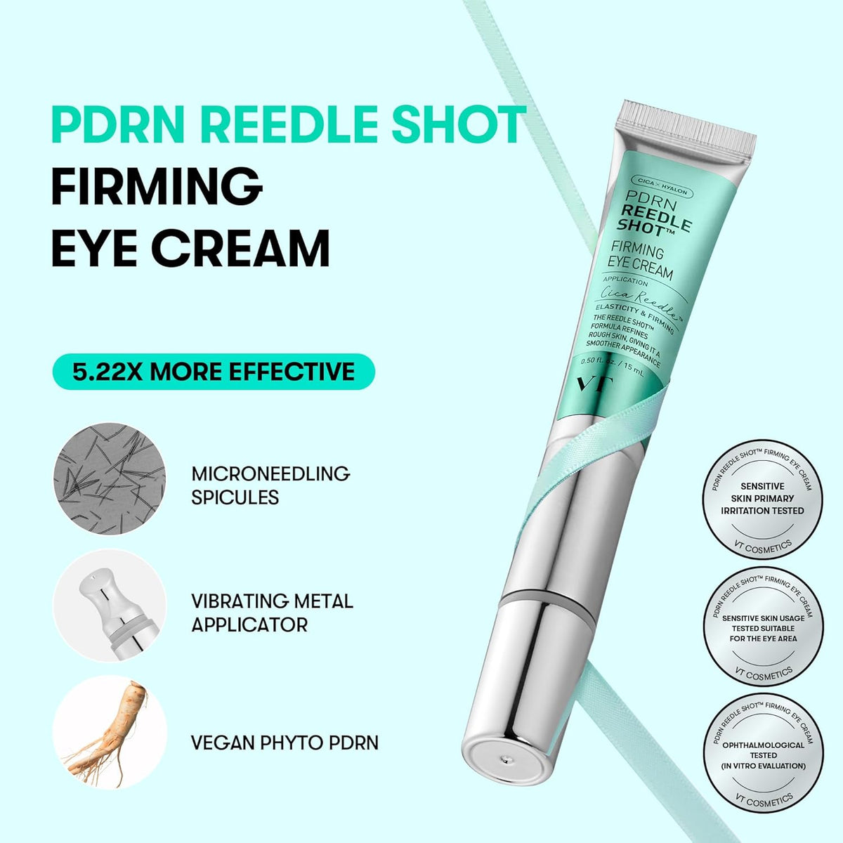 vt pdrn reedle shot eye lifter – immagine 2
