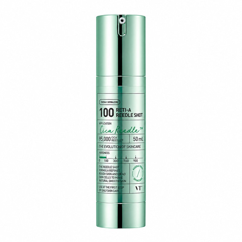 VT Cosmetics Reti-A Reedle Shot 100 – Siero al Retinolo 50 ml – confezione