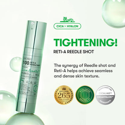 VT Cosmetics Reti-A Reedle Shot 100 – Siero al Retinolo 50 ml – dettaglio 1