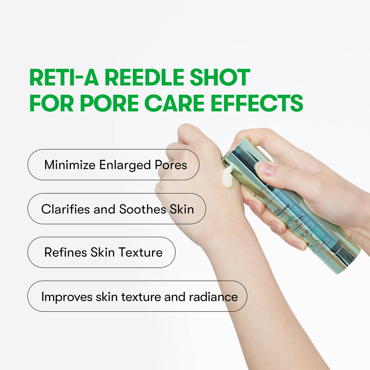 VT Cosmetics Reti-A Reedle Shot 100 – Siero al Retinolo 50 ml – dettaglio 2