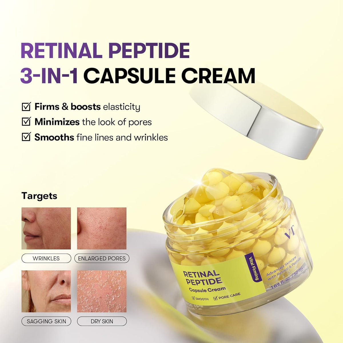 VT RETINAL PEPTIDE CAPSULE CREAM – immagine 2