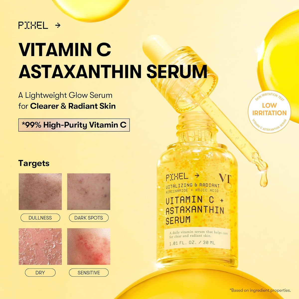 VT Cosmetics Vitamin C Astaxanthin Serum – 30 ml – foto del fornitore 2